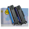 123inkt huismerk vervangt Brother TN-329C toner cyaan dubbelpak 132184 - 1