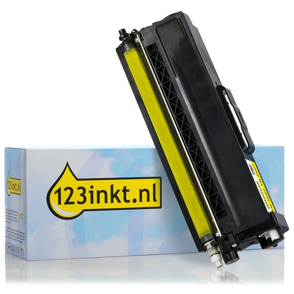 123inkt huismerk vervangt Brother TN-329Y toner geel extra hoge capaciteit TN-329YC 051043 - 1