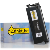 123inkt huismerk vervangt Brother TN-6600 toner zwart extra hoge capaciteit TN6600C 029661