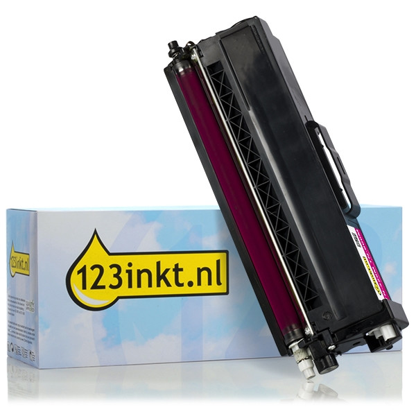 123inkt huismerk vervangt Brother TN-900M toner magenta TN-900MC 051049 - 1