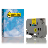 123inkt huismerk vervangt Brother TZe-FX641 Flexi ID tape zwart op geel 18 mm 080831 - 1