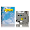 123inkt huismerk vervangt Brother TZe-M31 tape zwart op mat transparant 12 mm 080389 - 1