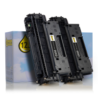 123inkt huismerk vervangt HP 05XD (CE505XD) toner zwart hoge capaciteit dubbelpak CE505XDC 132156