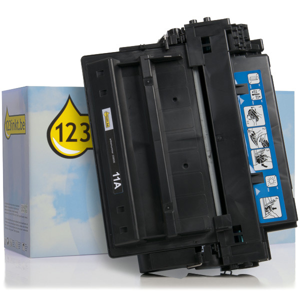 123inkt huismerk vervangt HP 11A (Q6511A) toner zwart Q6511AC 039506 - 1