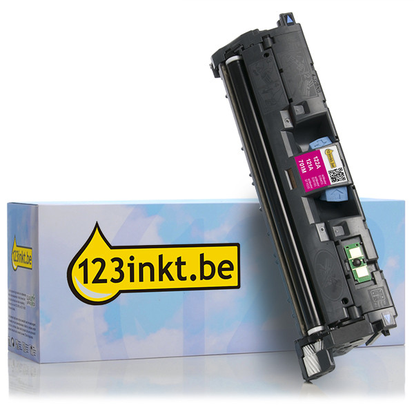 123inkt huismerk vervangt HP 121A (C9703A) toner magenta C9703AC 039195 - 1