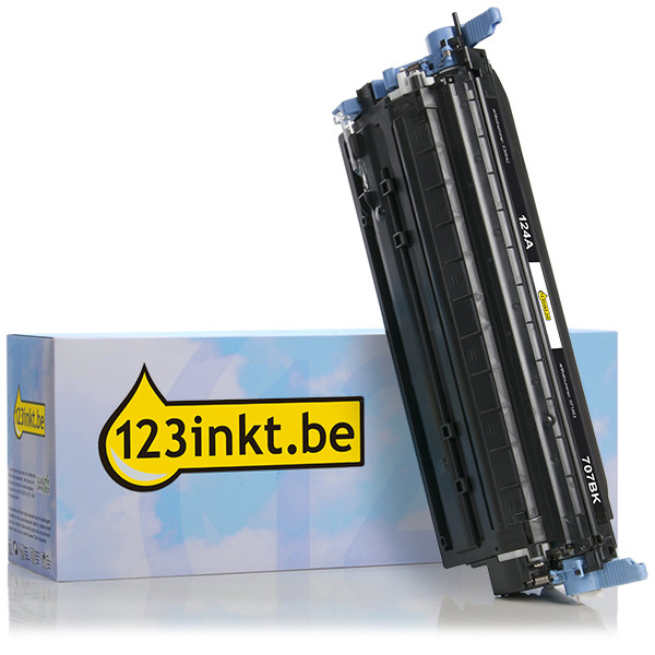 123inkt huismerk vervangt HP 124A (Q6000A) toner zwart Q6000AC 039542 - 1