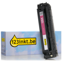 123inkt huismerk vervangt HP 128A (CE323A) toner magenta CE323AC 054017