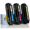 123inkt huismerk vervangt HP 131A (U0SL1AM) multipack cyaan/magenta/geel