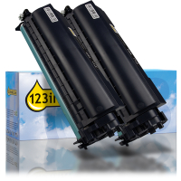 123inkt huismerk vervangt HP 135X (W1350X) toner zwart hoge capaciteit dubbelpak 055489