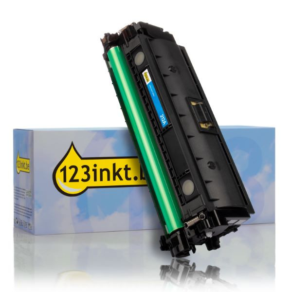 123inkt huismerk vervangt HP 212A (W2121A) toner cyaan W2121AC 093091 - 1