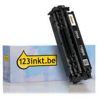 123inkt huismerk vervangt HP 304A (CC530A) toner zwart CC530AC 039823