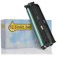 123inkt huismerk vervangt HP 307A (CE740A) toner zwart CE740AC 039903