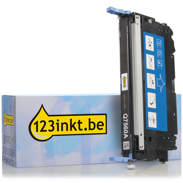 123inkt huismerk vervangt HP 314A (Q7560A) toner zwart Q7560AC 039561 - 1