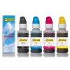 123inkt huismerk vervangt HP 32XL / HP 31 multipack zwart/cyaan/magenta/geel