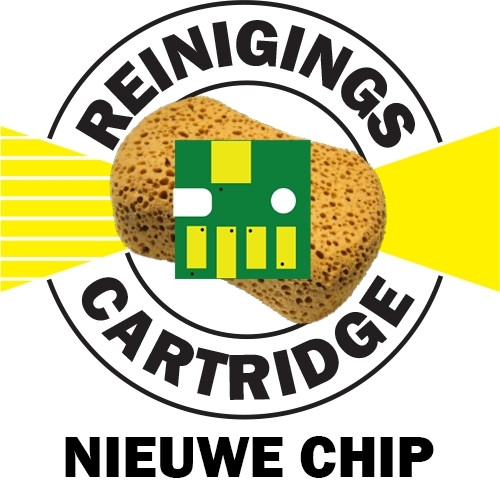 123inkt huismerk vervangt HP 364XL (CB325EE) reinigingscartridge geel hoge capaciteit met chip  000096 - 1