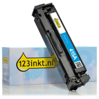 123inkt huismerk vervangt HP 415A (W2031A) toner cyaan W2031AC 055439