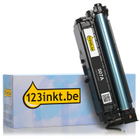 123inkt huismerk vervangt HP 507A (CE400A) toner zwart CE400AC 054039