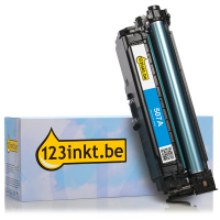 123inkt huismerk vervangt HP 507A (CE401A) toner cyaan CE401AC 054043