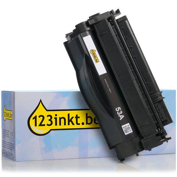 123inkt huismerk vervangt HP 53A (Q7553A) toner zwart Q7553AC 039731 - 1