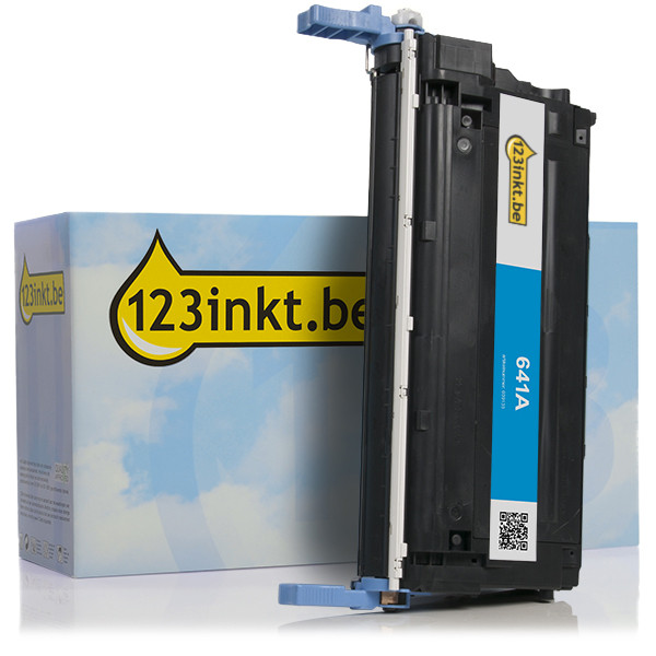 123inkt huismerk vervangt HP 641A (C9721A / EP-85C) toner cyaan C9721AC 039135 - 1