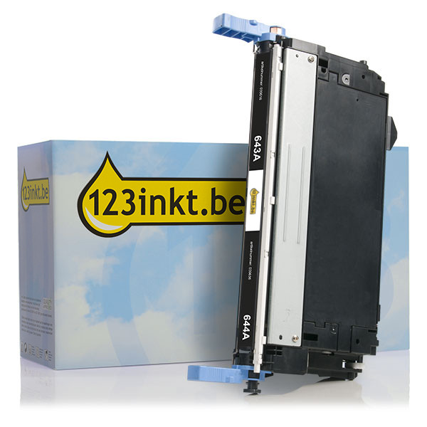 123inkt huismerk vervangt HP 643A (Q5950A) toner zwart Q5950AC 039616 - 1