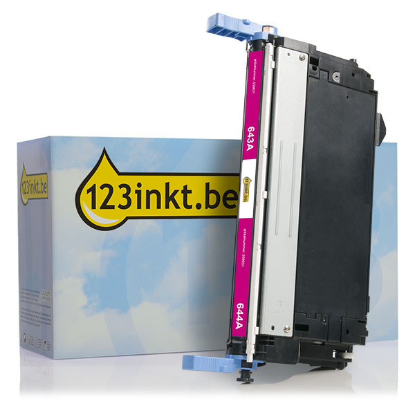 123inkt huismerk vervangt HP 643A (Q5953A) toner magenta Q5953AC 039631 - 1