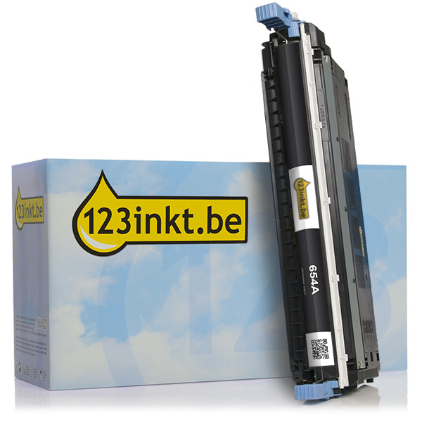 123inkt huismerk vervangt HP 645A (C9730A) toner zwart C9730AC 039215 - 1