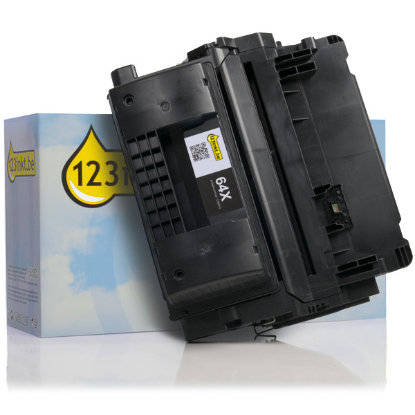 123inkt huismerk vervangt HP 64X (CC364X) toner zwart extra hoge capaciteit CC364XC 055141 - 1