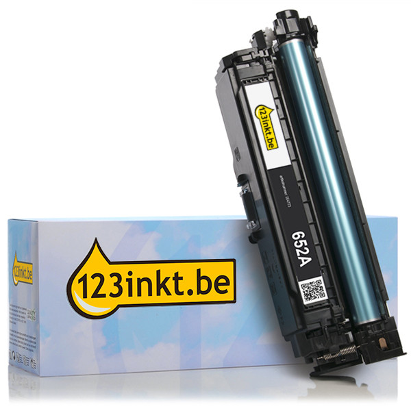 123inkt huismerk vervangt HP 652A (CF320A) toner zwart CF320AC 054773 - 1