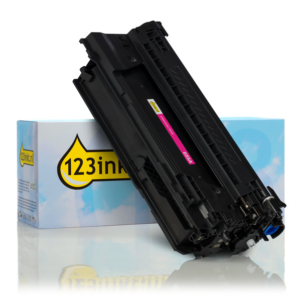 123inkt huismerk vervangt HP 655A (CF453A) toner magenta CF453AC 055165 - 1