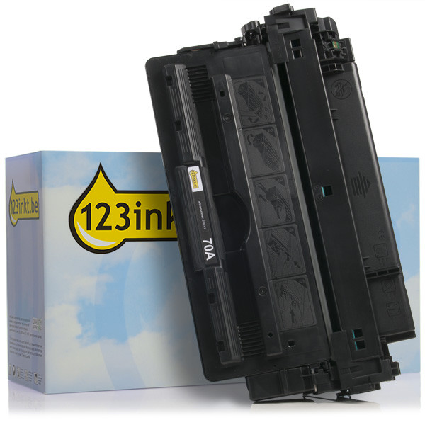 123inkt huismerk vervangt HP 70A (Q7570A) toner zwart Q7570AC 039741 - 1