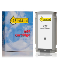 123inkt huismerk vervangt HP 727 (B3P18A) inktcartridge grijs