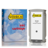 123inkt huismerk vervangt HP 727 (B3P18A) inktcartridge grijs