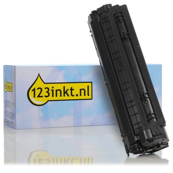 123inkt huismerk vervangt HP 85A (CE285A) toner zwart CE285AC 039929 - 1