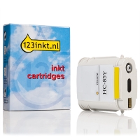 123inkt huismerk vervangt HP 85 (C9427A) inktcartridge geel