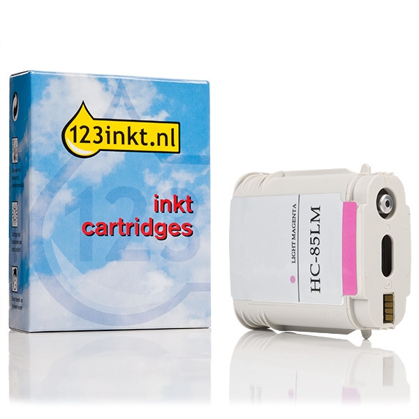 123inkt huismerk vervangt HP 85 (C9429A) inktcartridge licht magenta C9429AC 031721 - 1