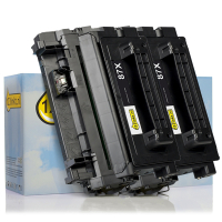 123inkt huismerk vervangt HP 87X (CF287X) toner zwart hoge capaciteit dubbelpak CF287XC 160727