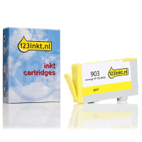 123inkt huismerk vervangt HP 903 (T6L95AE) inktcartridge geel