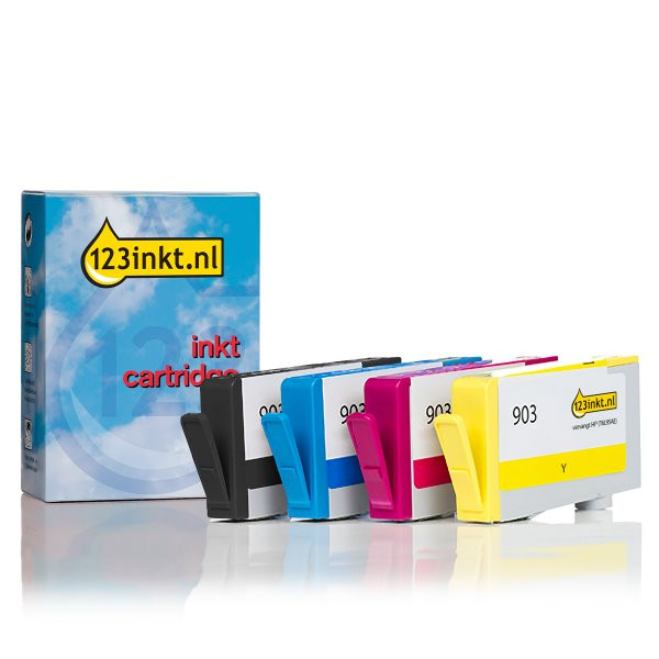 HP 903Xl black and HP 903 1x cyan/magenta/yellow original Ink cartridges  for HP Officejet 6950, HP Officejet Pro 6960, HP Officejet Pro 6970 -  bridge2list.com in 2023
