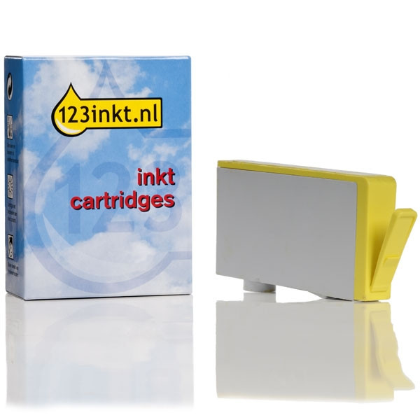 123inkt huismerk vervangt HP 920XL (CD974AE) inktcartridge geel hoge capaciteit CD974AEC 044023 - 1