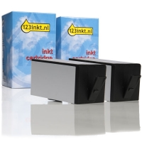 123inkt huismerk vervangt HP 920XL (CD975AE) dubbelpak zwart hoge capaciteit CD975AEC 160110