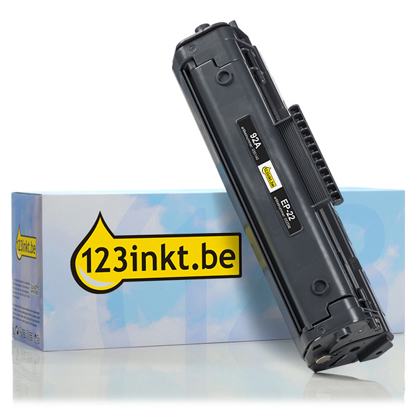 123inkt huismerk vervangt HP 92A (C4092A) toner zwart hoge capaciteit C4092XC 055140 - 1