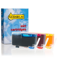 123inkt huismerk vervangt HP 935 (2X1H3AE) multipack cyaan/magenta/geel