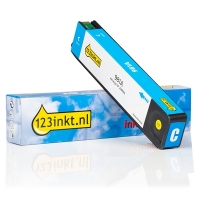 123inkt huismerk vervangt HP 981A (J3M68A) inktcartridge cyaan J3M68AC 044561