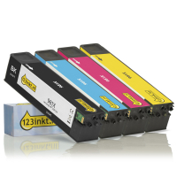 123inkt huismerk vervangt HP 981X multipack zwart/cyaan/magenta/geel
