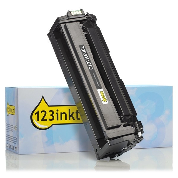 123inkt huismerk vervangt HP SU168A (CLT-K505L) toner zwart SU168AC 092803 - 1