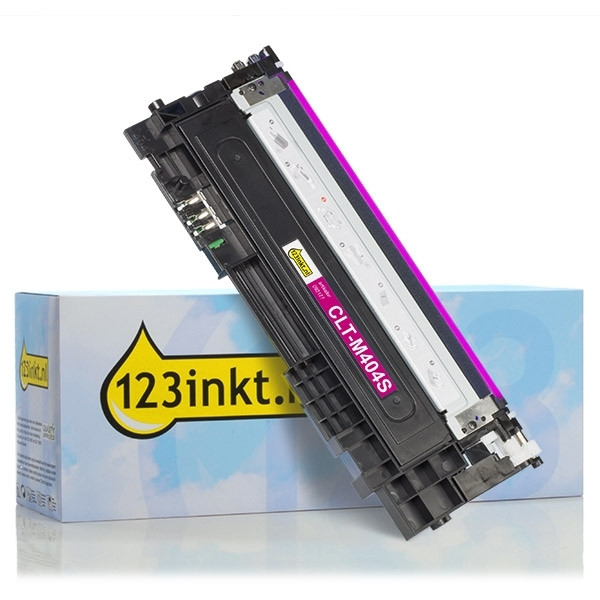 123inkt huismerk vervangt HP SU234A (CLT-M404S) toner magenta SU234AC 092861 - 1