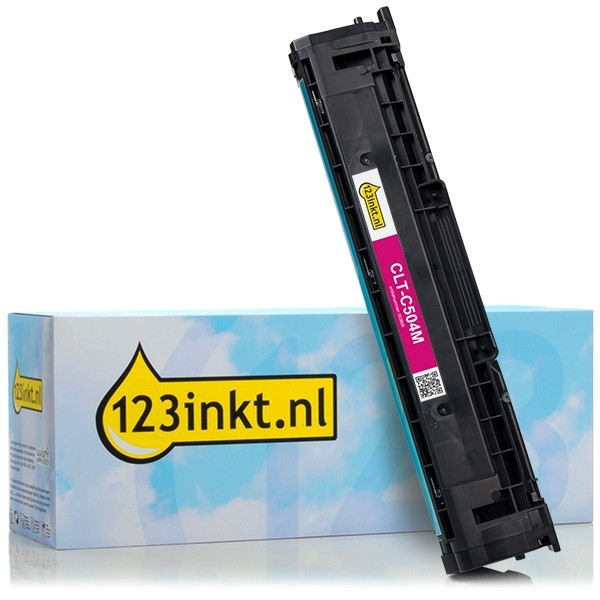 123inkt huismerk vervangt HP SU292A (CLT-M504S) toner magenta SU292AC 092705 - 1