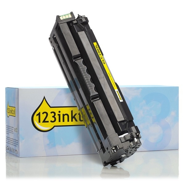 123inkt huismerk vervangt HP SU491A (CLT-Y503L) toner geel SU491AC 092891 - 1