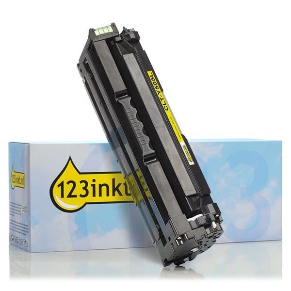 123inkt huismerk vervangt HP SU512A (CLT-Y505L) toner geel SU512AC 092809 - 1